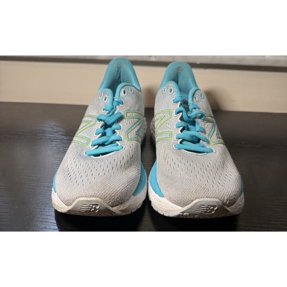 New Balance Womens 880 V11 Cyclone Fresh Foam Athletic Shoes Grey Blue Size 7.5 - Picture 2 of 9